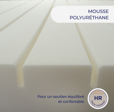 Matelas mousse et mémoire de forme Vénus