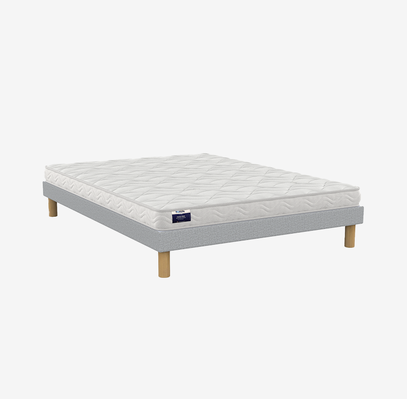 Ensemble Literie matelas mousse Prio et sommier B4